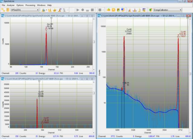 SpectraLineGP程序的基本窗口